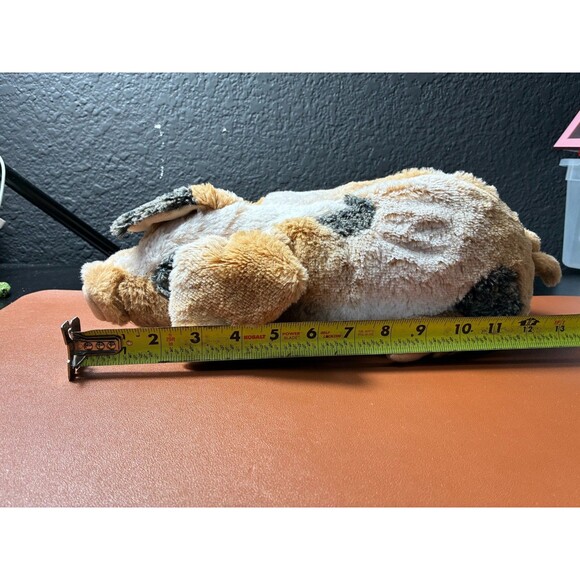 Folkmanis Calico Pig Plush Stuffed Animal Toy 10" Farm Animal - Picture 6 of 6